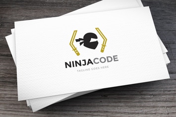 Ninja Code Logo Template