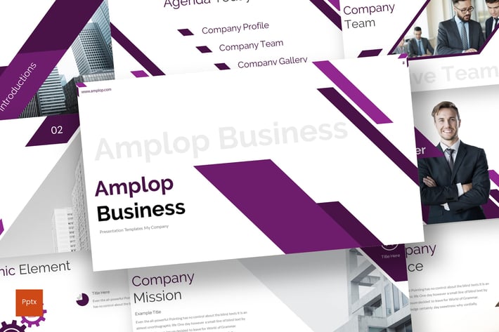 Amplop - Powerpoint Template