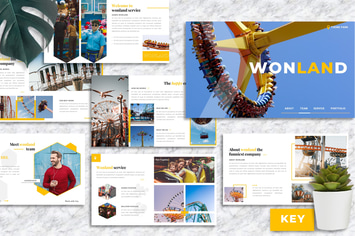 Wonland – Creative Business Keynote Template