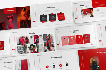 Fashion Keynote Presentation Template