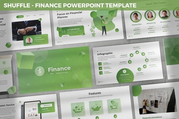 Shuffle - Finance Powerpoint Template