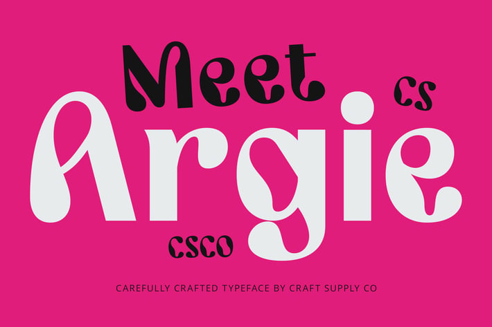 Argie – Trippy Font