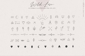 Wild Love Symbols