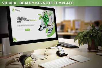 Vihrea - Beauty Keynote Template