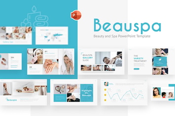 Beauspa Beauty Modern Powerpoint Template