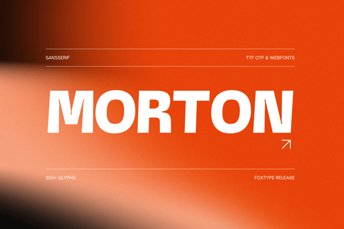 Morton Display Font