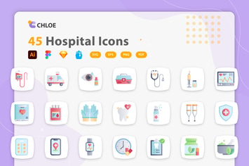 Chloe - Hospital Icons
