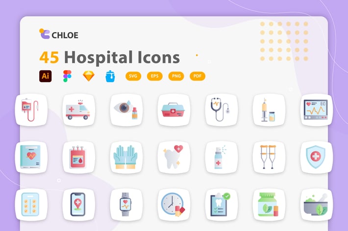 Chloe - Hospital Icons