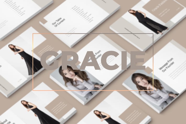 Gracie - Modern Style Keynote Template