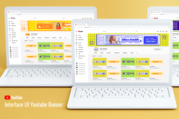 Youtube Channel Art - Interface UI