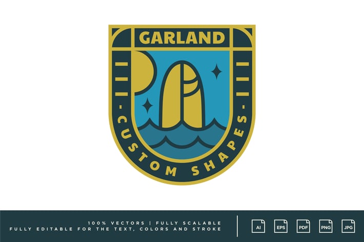 Custom Surfboard Logo - TW