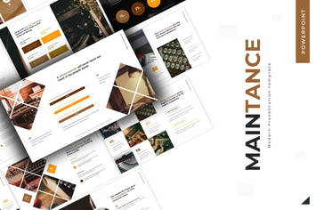 Maintance  - Powerpoint Template