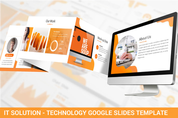 IT Solution - Technology Google Slides Template
