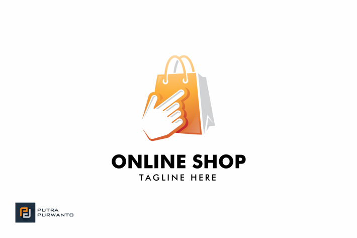 Online Shop - Logo Template