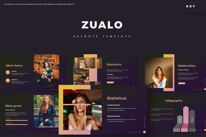 Zualo - Keynote Template