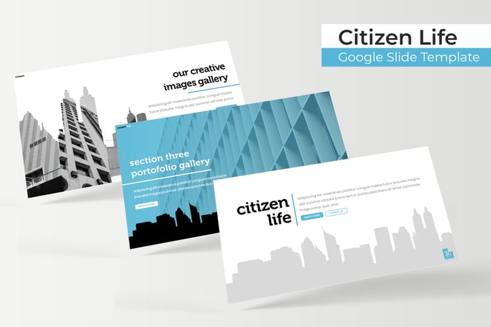 Citizen Life - Google Slide Template