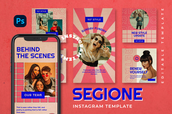Segione - Retro Instagram Stories and Post