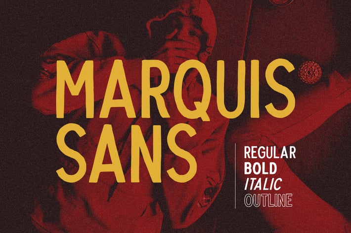 Marquis Sans - Hand Lettering Font