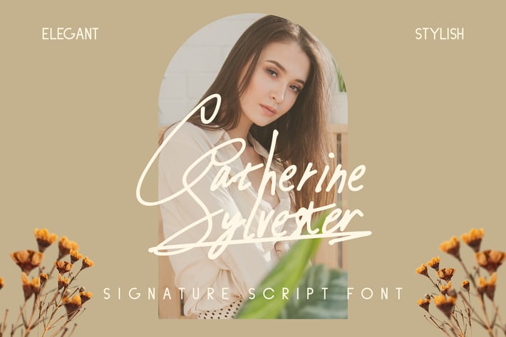Catherine - Stylish Signature Font
