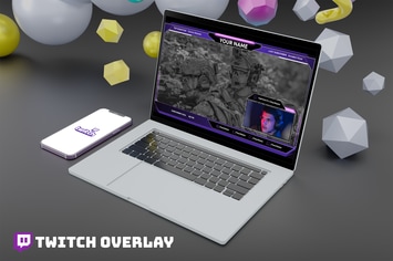 Starfall - Twitch Overlay Template