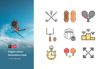 Sport Illustrations Pack