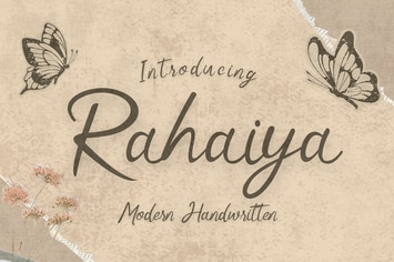 Rahaiya | Modern Handwritten