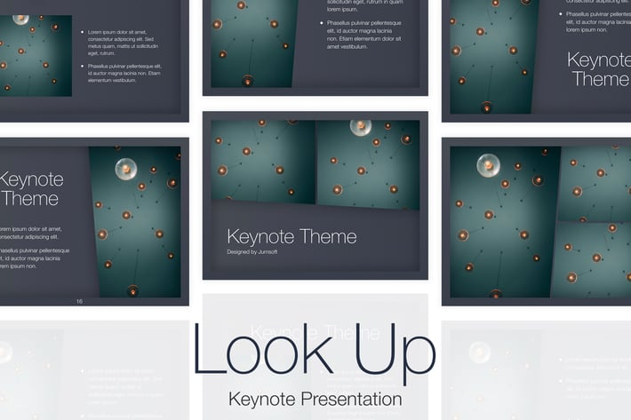 Look Up Keynote Template
