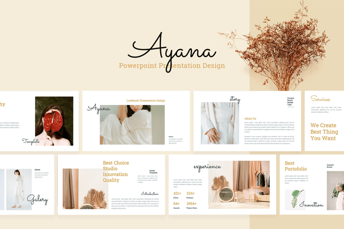 Ayana - Powerpoint Presentation Template