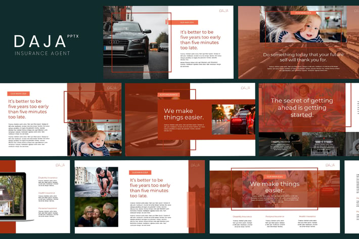 Daja - Insurance Agent Powerpoint Template