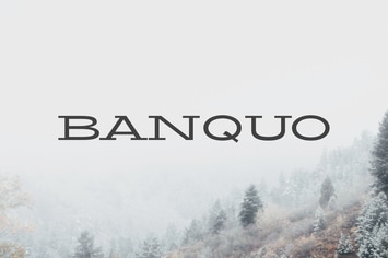 Banquo Serif Font Family