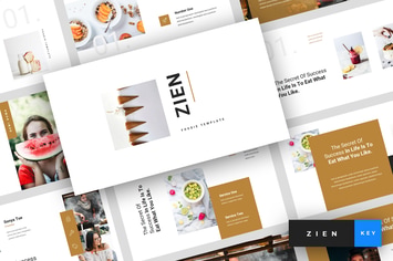 Zien - Food Keynote Template
