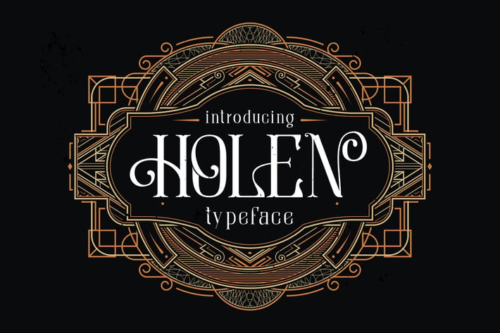 Holen Typeface