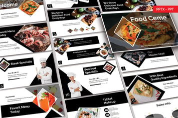 FOOD CEME  - Powerpoint Template