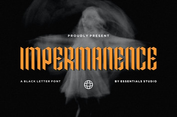 ES Impermanence - Blackletter Font
