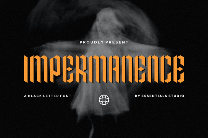 ES Impermanence - Blackletter Font