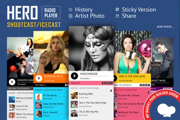 Hero ShoutCast/IceCast Radio Player WPBakery Addon