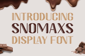 Snomax Display Font