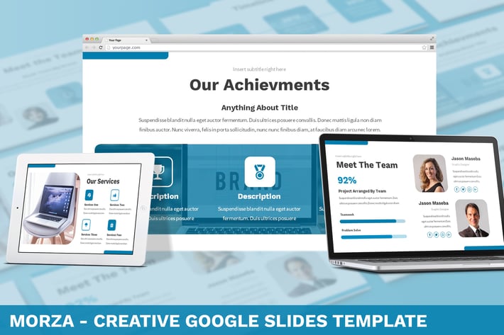 Morza - Creative Google Slides Template