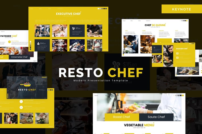 Resto Chef - Keynote Template
