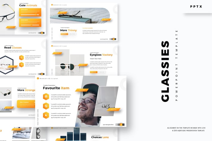 Glassies - Powerpoint Template