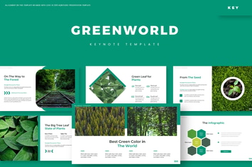 Green World - Keynote Template