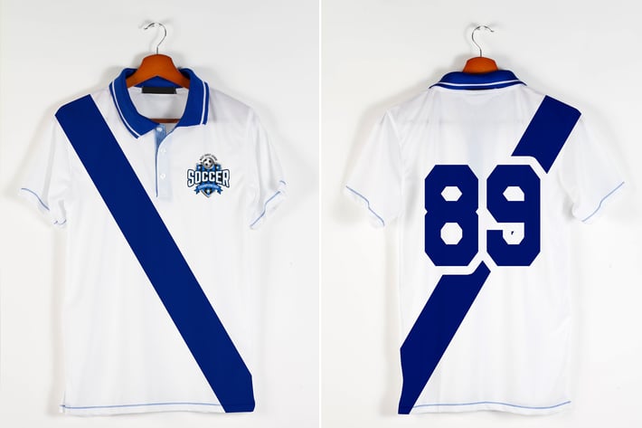 Football Jersey Mock Up