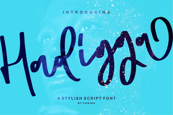 Hadigga | A Stylish Script Font