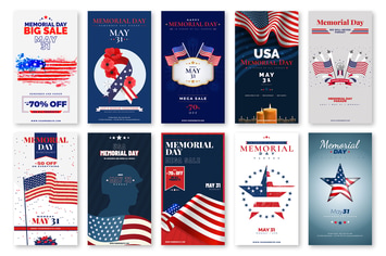 Memorial Day & 4th Of July Instagram Stories