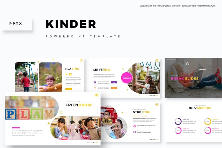 Kinder - Powerpoint Template