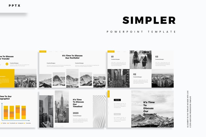 Simpler - Powerpoint Template
