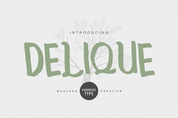 Delique Handmade Type