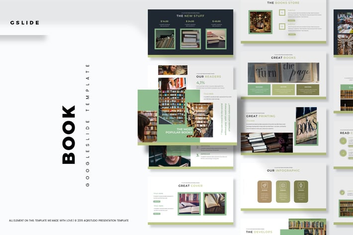 Book - Google Slides Template
