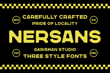 Nersans - Vintage Font