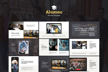 Alumno - Education & Course Keynote Template